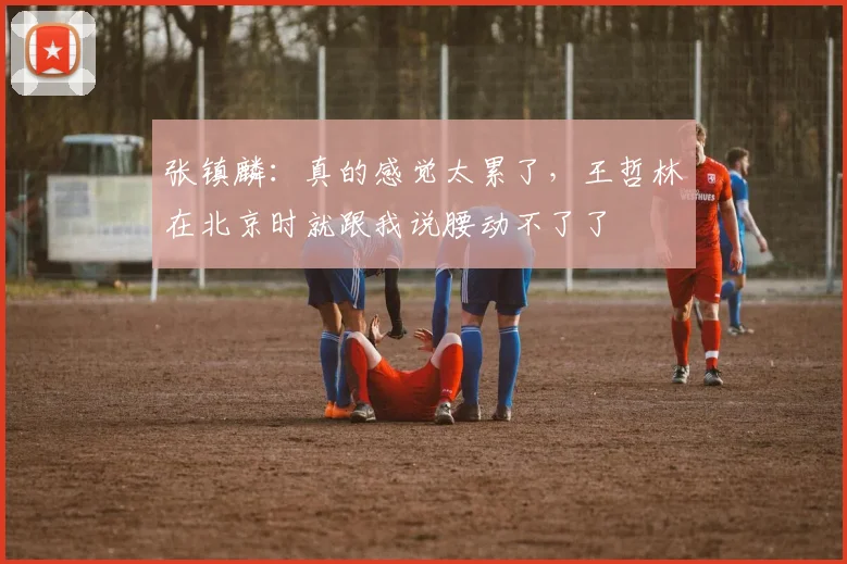 张镇麟：真的感觉太累了，王哲林在北京时就跟我说腰动不了了